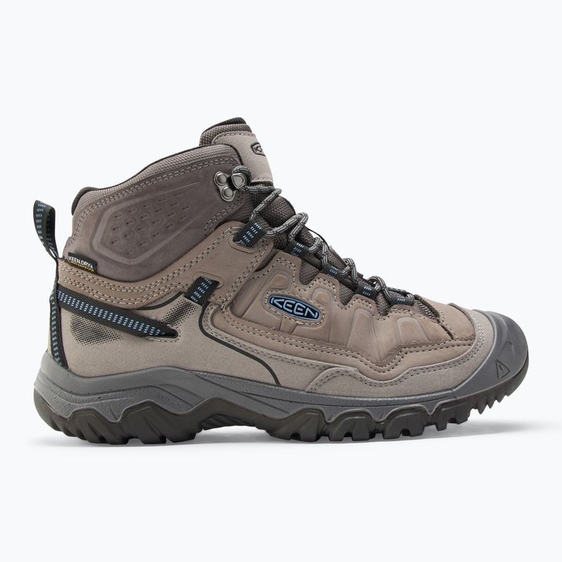 Buty trekkingowe męskie KEEN Targhee IV Mid WP steel grey/coronet blue 2