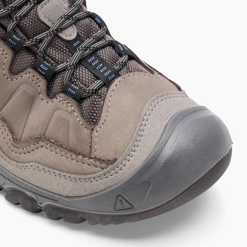 Buty trekkingowe męskie KEEN Targhee IV Mid WP steel grey/coronet blue 7