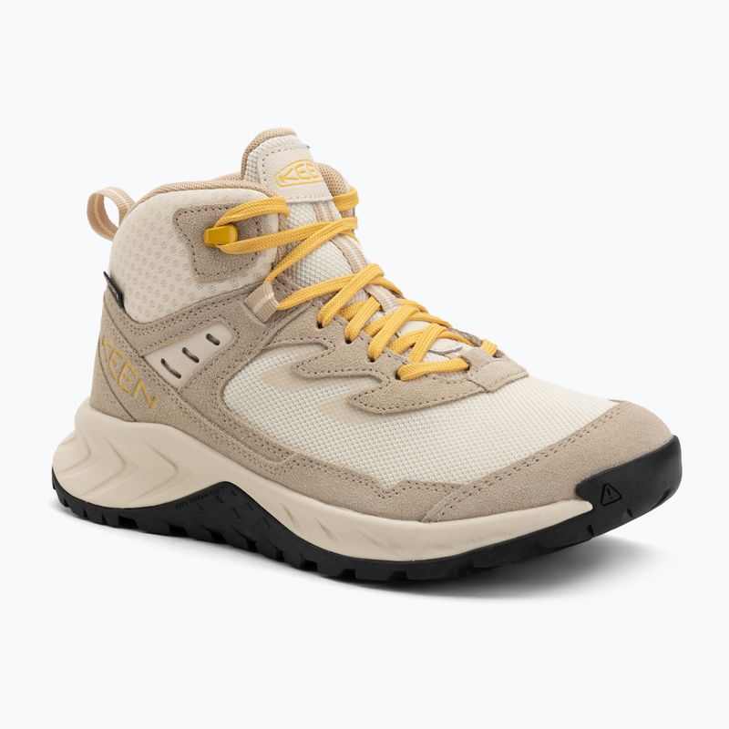 Buty trekkingowe damskie Keen Hightrail Mid Waterproof Birch birch/daffodil