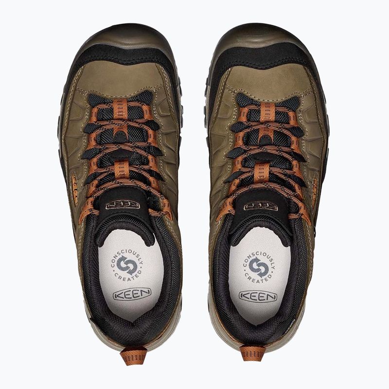 Buty trekkingowe męskie KEEN Targhee IV WP sea turtle/roasted pecan 13