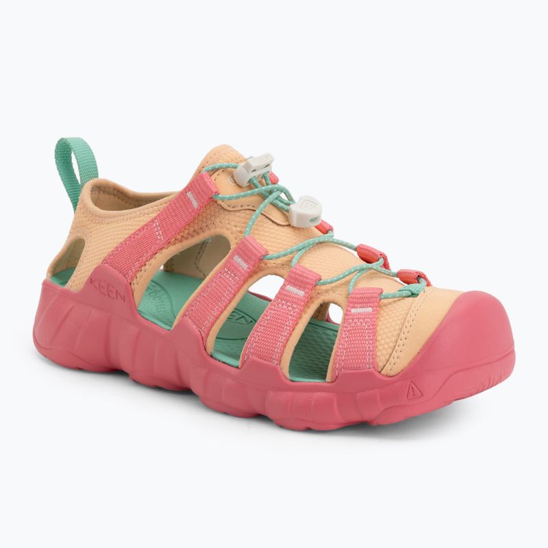 Sandały dziecięce KEEN Hyperport H2 pink lemonade/peach fuzz