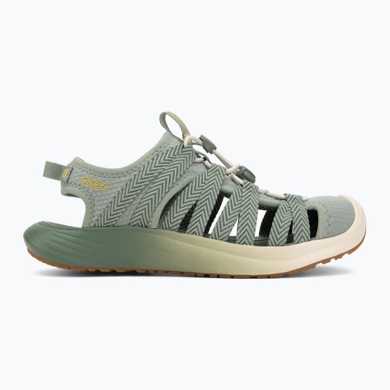 Sandały damskie KEEN Whisper Lite lily pad/cream gold 2