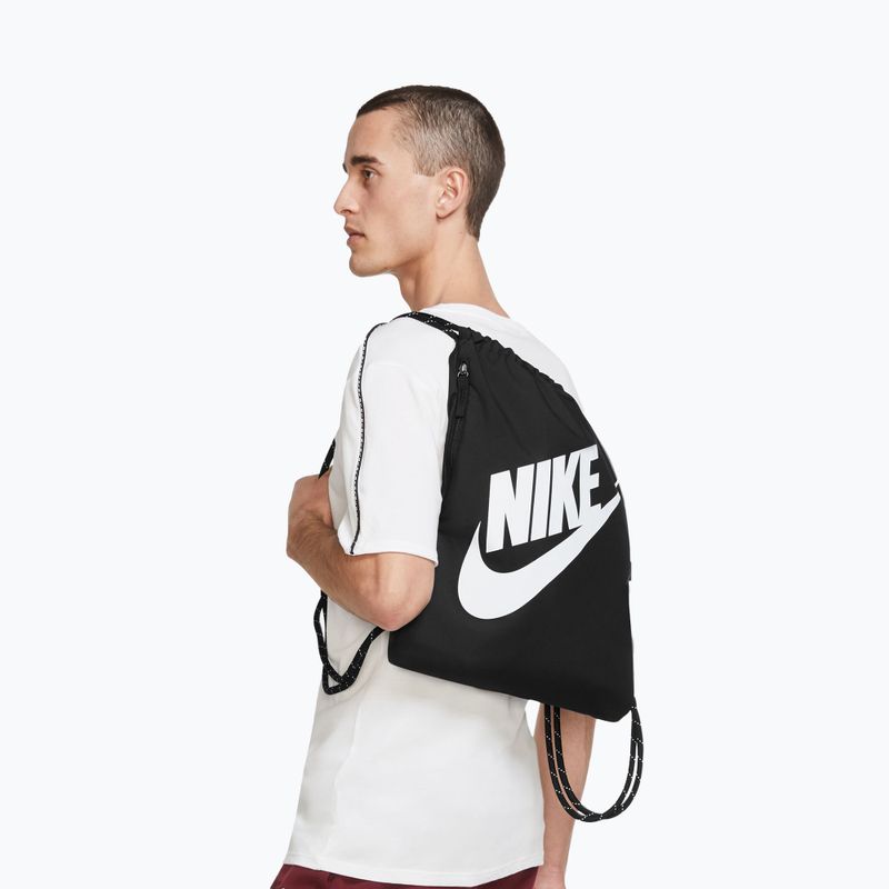Worek Nike Heritage 13 l black/white 13