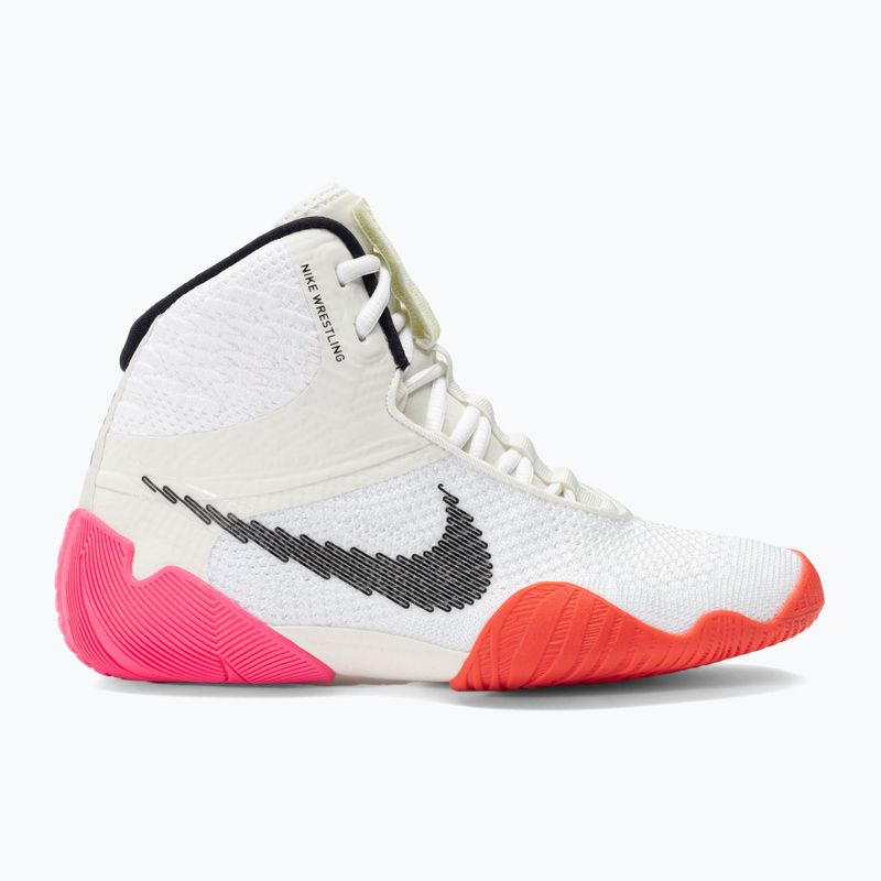 Buty zapaśnicze Nike Tawa white/black/bright crimson/pink blast 2