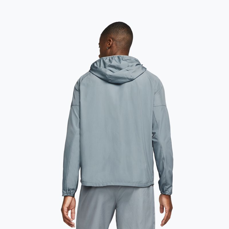 Kurtka do biegania męska Nike Repel Miler smoke grey/smoke grey 3