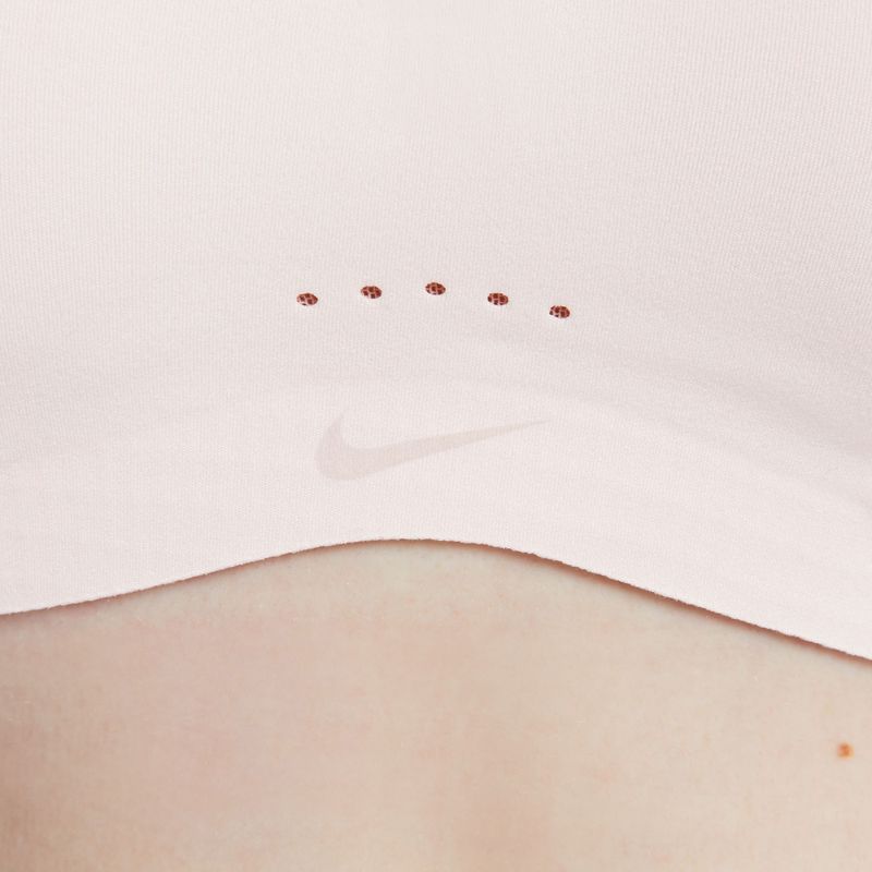 Biustonosz treningowy Nike Alate Minimalist Light-Support light soft pink/stone mauve/pink oxford 5