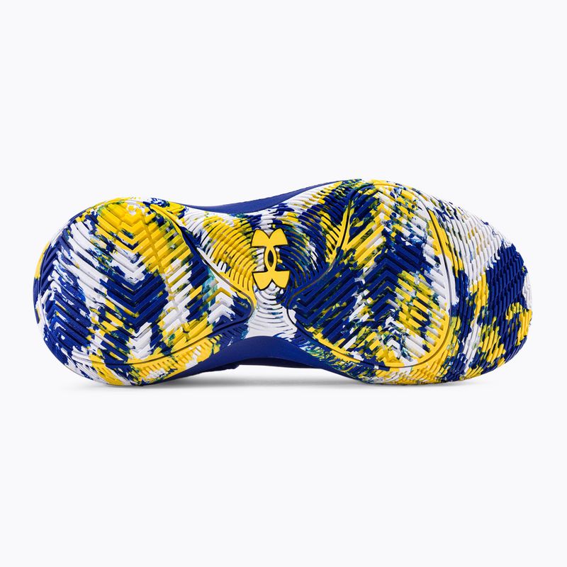 Buty do koszykówki damskie Under Armour GS Jet '21 royal/white 4