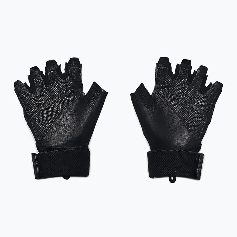 Rękawiczki treningowe damskie Under Armour M'S Weightlifting black/black/silver 2