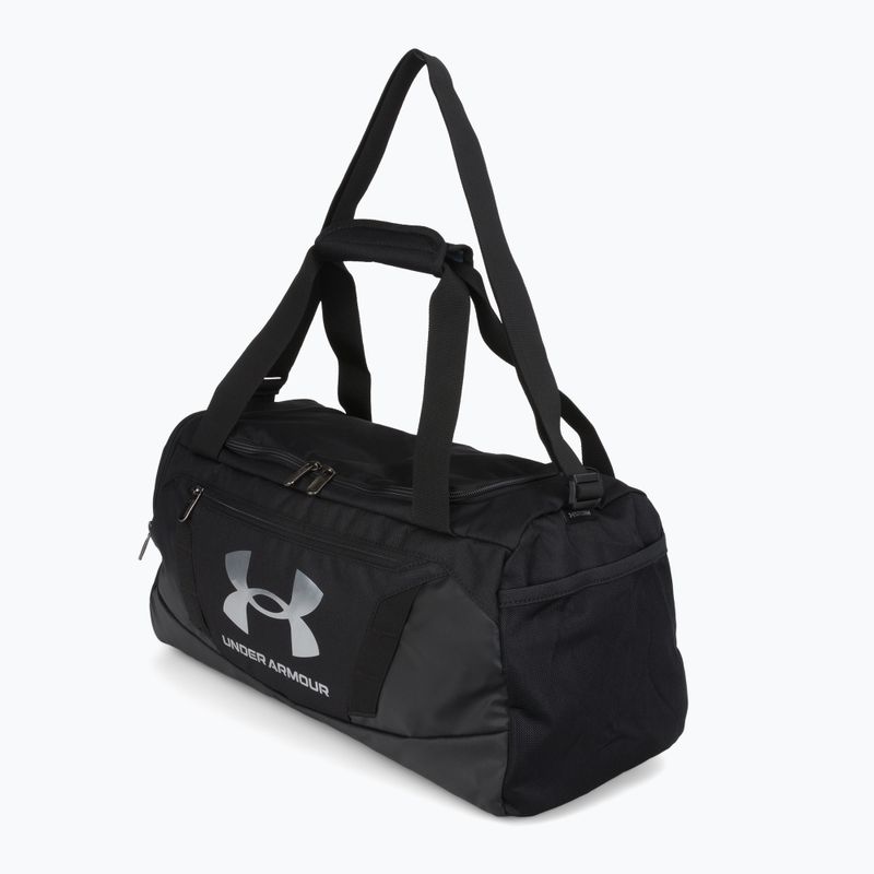 Torba Under Armour Undeniable 5.0 Duffle XS 23 l black/black/metallic silver 4