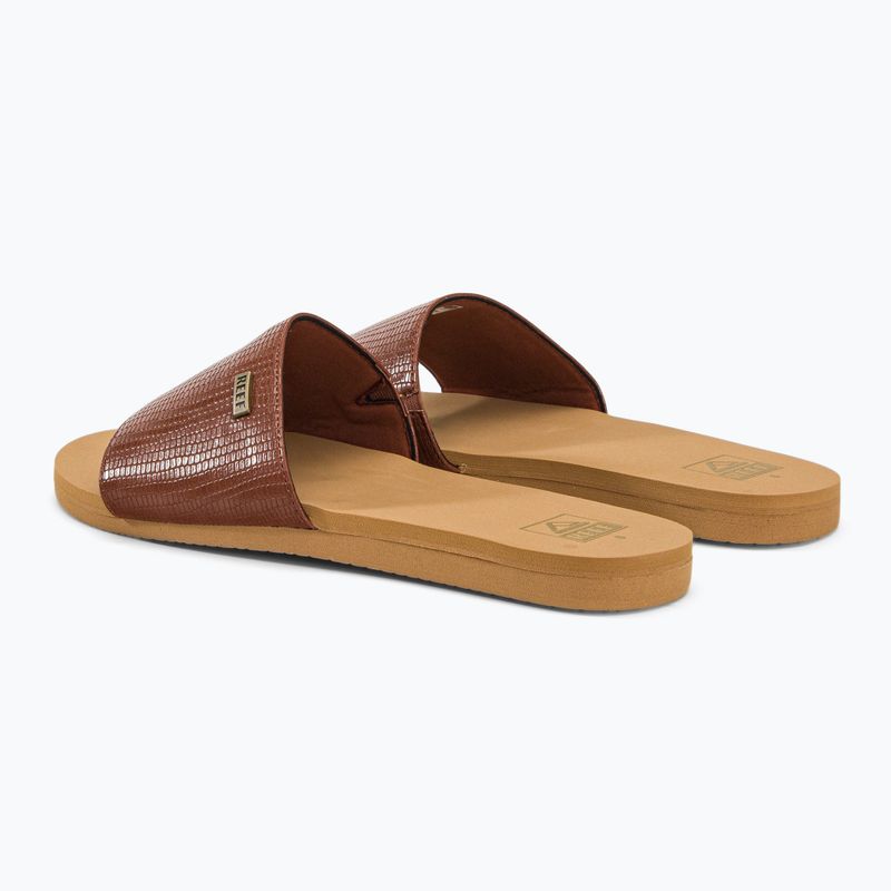 Klapki damskie REEF Bliss Nights Slide brunette 3
