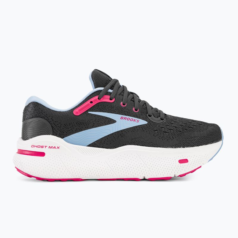 Buty do biegania damskie Brooks Ghost Max ebony/open air/lilac rose 3