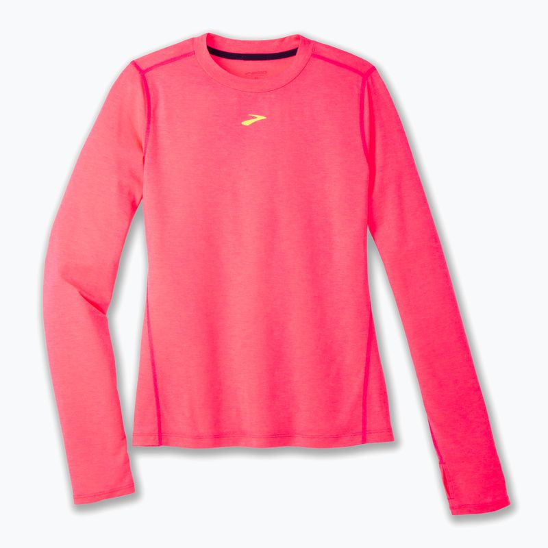 Longsleeve damski do biegania Brooks High Point neo pink 5