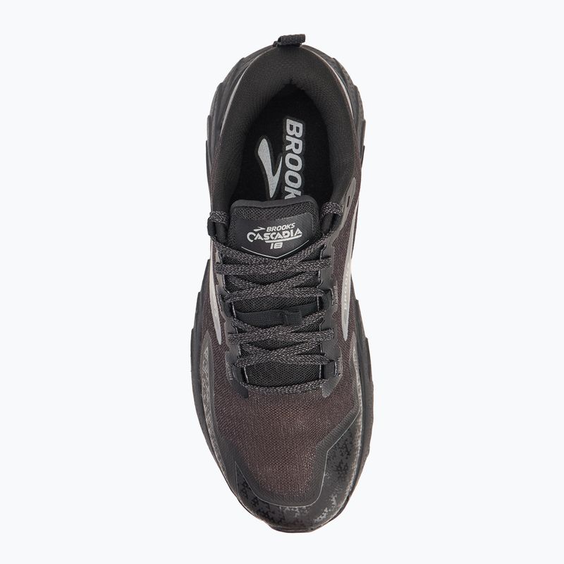 Buty do biegania męskie Brooks Cascadia 18 black/black 5