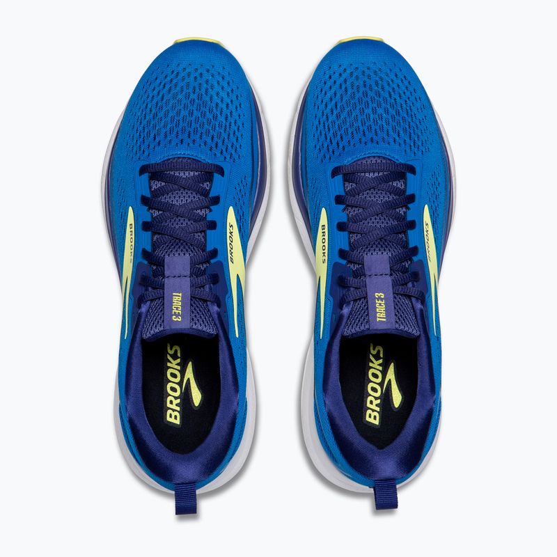 Buty do biegania męskie Brooks Trace 3 electic blue/navy/leomn 12