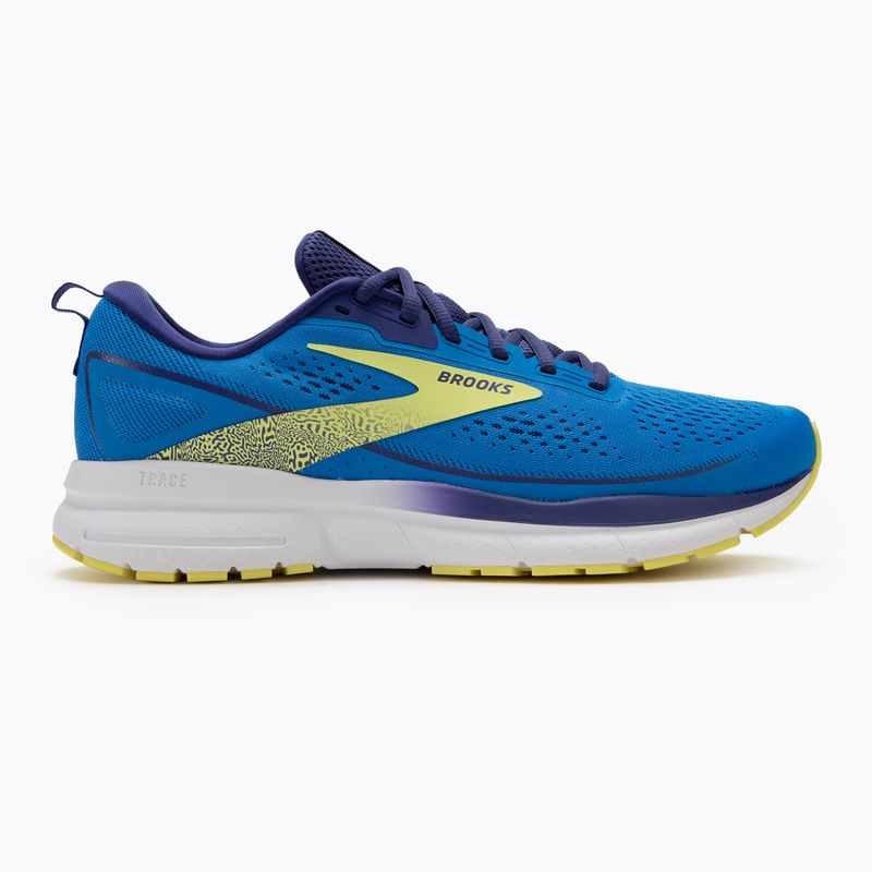 Buty do biegania męskie Brooks Trace 3 electic blue/navy/leomn 2