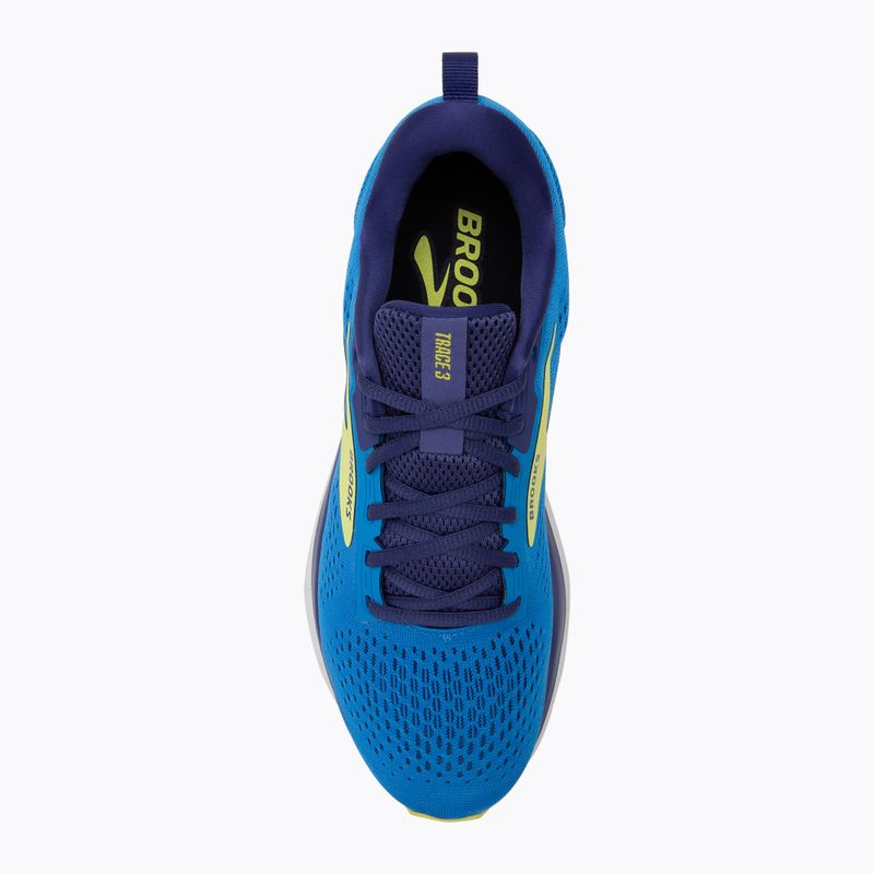 Buty do biegania męskie Brooks Trace 3 electic blue/navy/leomn 5