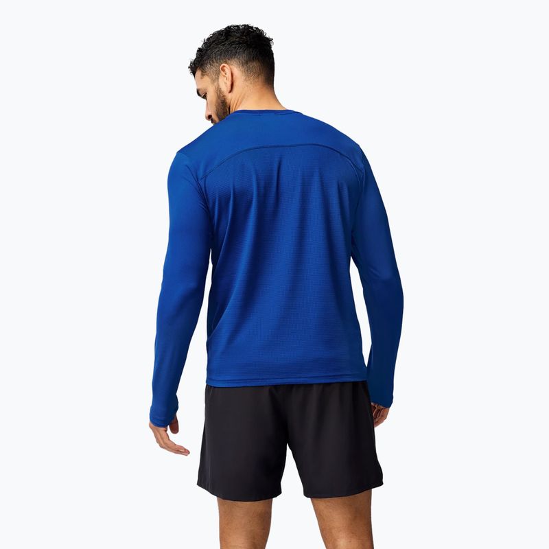 Longsleeve do biegania męski Brooks Atmosphere 3.0 neo blue 3