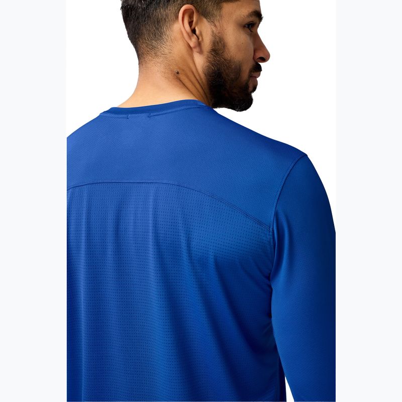 Longsleeve do biegania męski Brooks Atmosphere 3.0 neo blue 4
