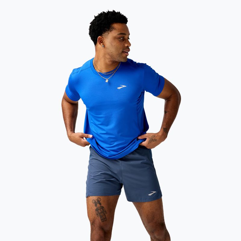 Koszulka do biegania męska Brooks Atmosphere 3.0 neo blue 4