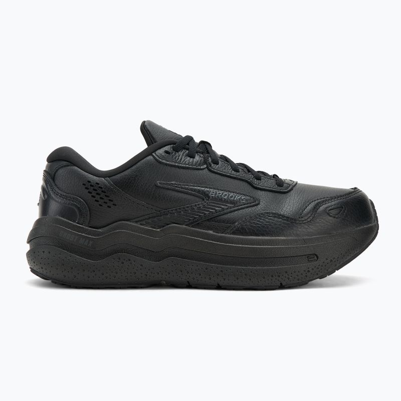 Buty męskie Brooks Ghost Max Leather black/black 2