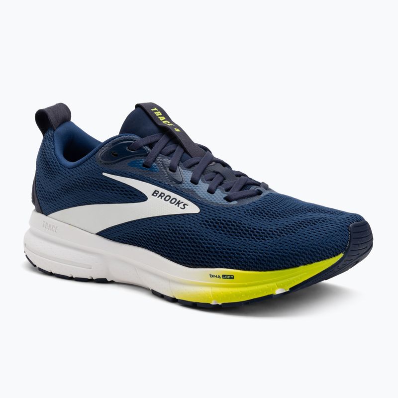 Buty do biegania męskie Brooks Trace 4 navy/peacoat/acid lime