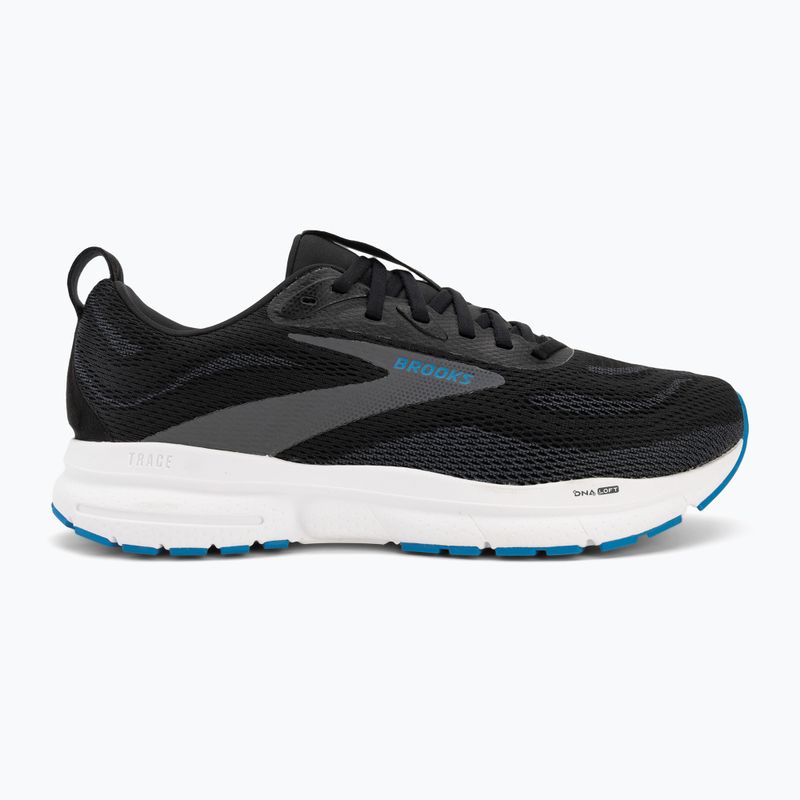 Buty do biegania męskie Brooks Trace 4 black/ebony/cloissonne 2
