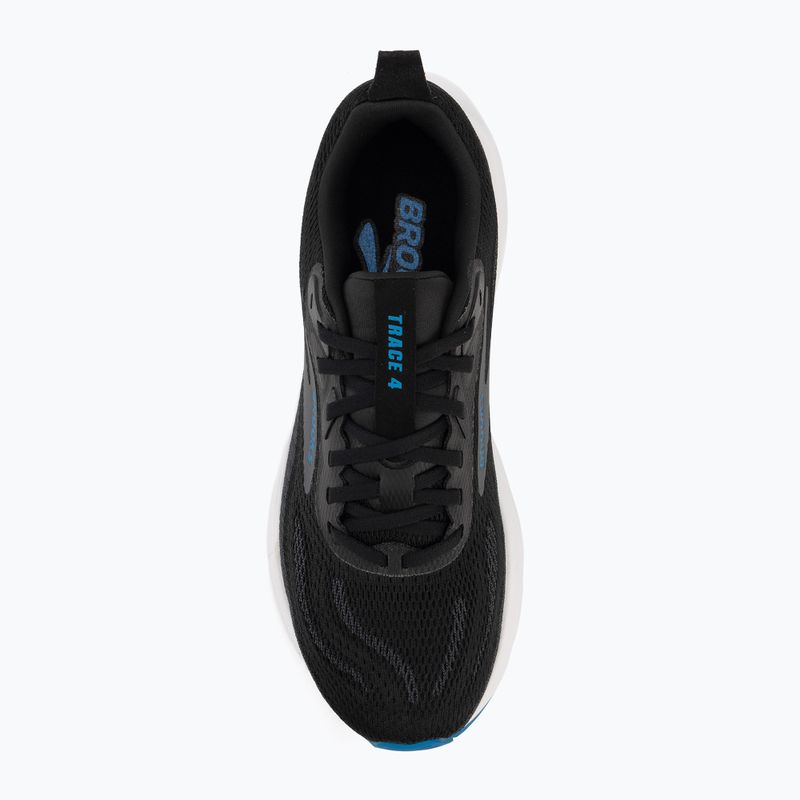 Buty do biegania męskie Brooks Trace 4 black/ebony/cloissonne 5