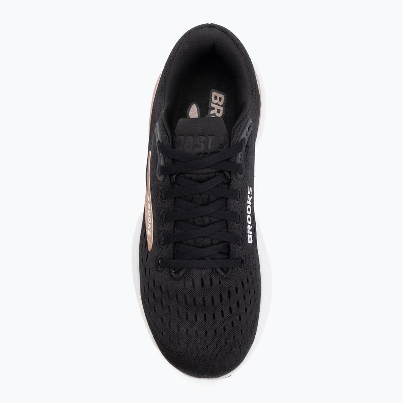 Buty do biegania damskie Brooks Ghost Max 3 black/black/rose gold 5