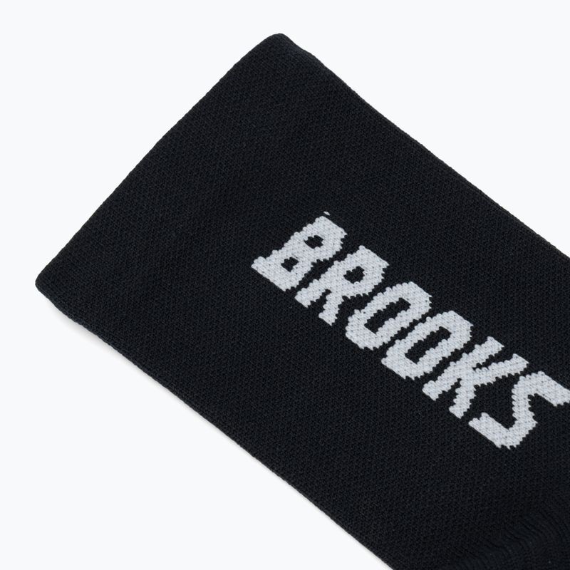 Skarpety do biegania Brooks Ghost Crew black/brooks 3