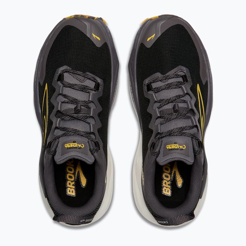 Buty do biegania męskie Brooks Caldera 8 black/rabbit/zest 7
