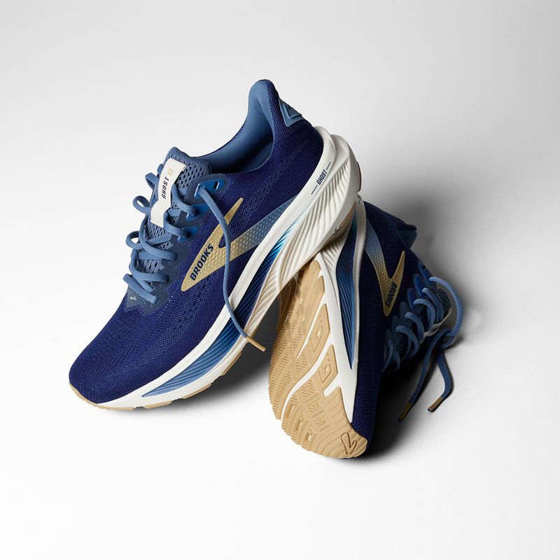 Buty do biegania męskie Brooks Ghost 17 beacon blue/moonlight/starfish 8