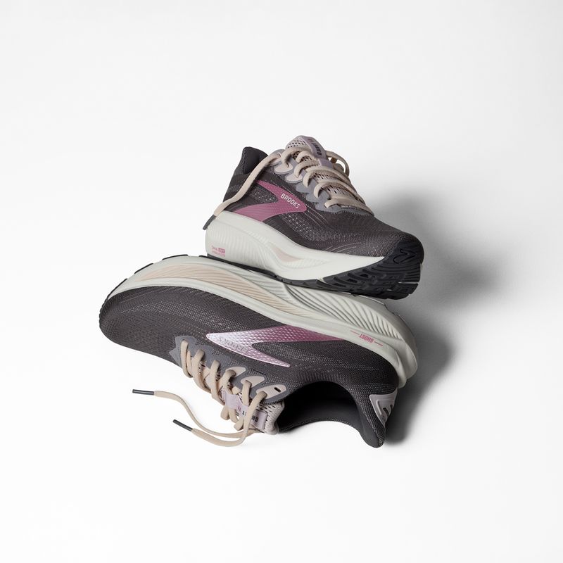 Buty do biegania damskie Brooks Ghost 17 poppy seed/pink/bluewash 8