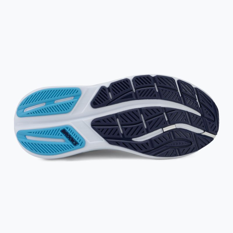 Buty do biegania męskie Brooks Ghost Max 3 bright white/beacon blue/teal 4