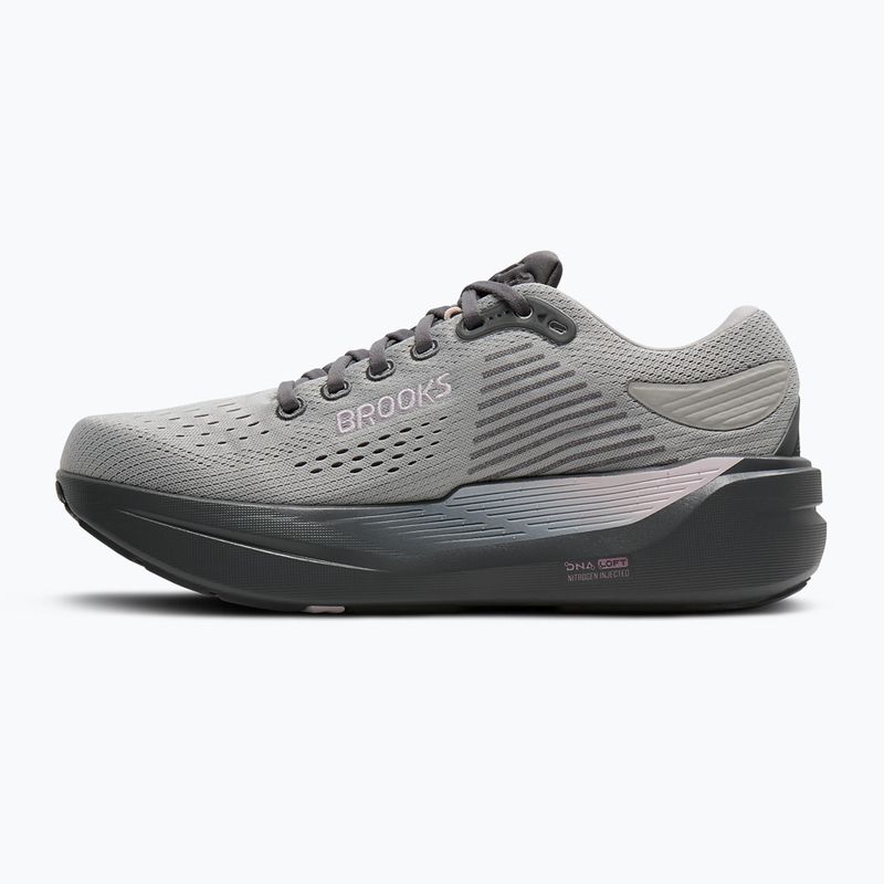 Buty do biegania damskie Brooks Ghost Max 3 harbor mist/poppy seed/pink 3