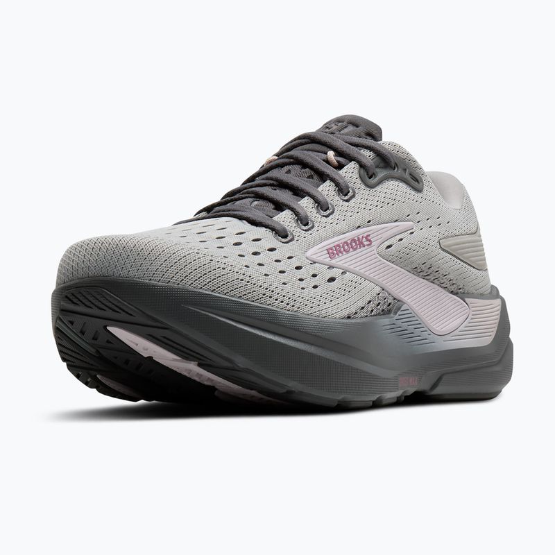 Buty do biegania damskie Brooks Ghost Max 3 harbor mist/poppy seed/pink 4