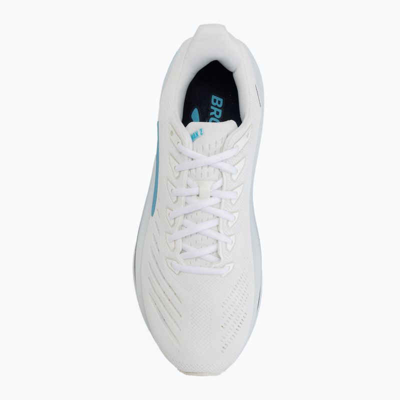 Buty do biegania męskie Brooks Glycerin Max 2 white/blue/spellbound 5