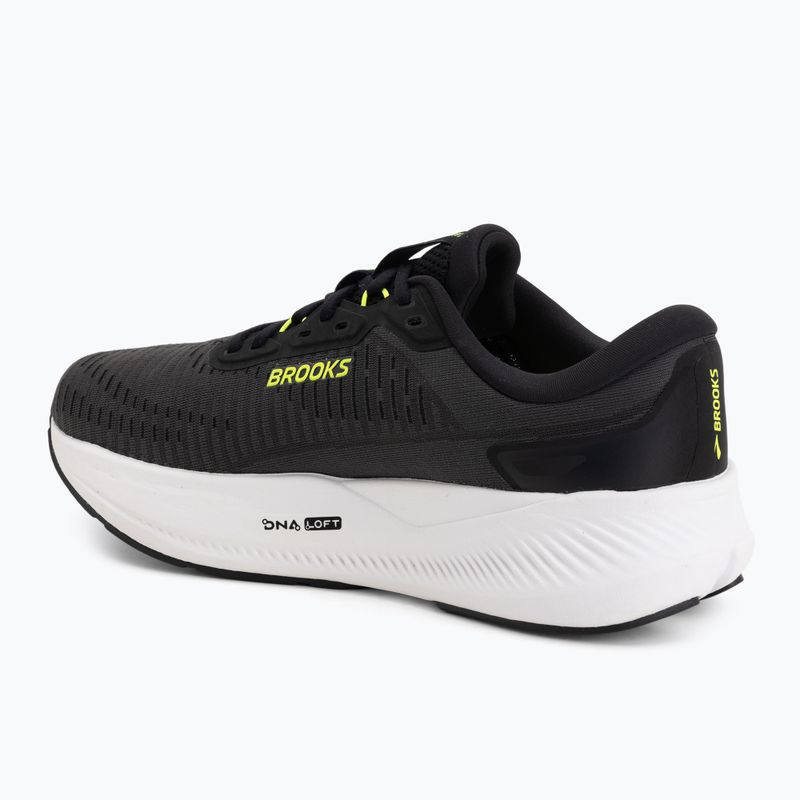 Buty do biegania męskie Brooks Revel Max ebony/black/nightlife 3