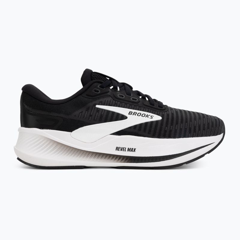 Buty do biegania damskie Brooks Revel Max black/grey/white 2