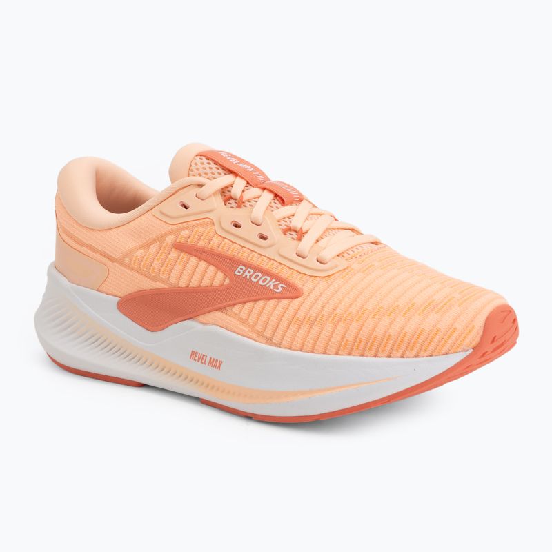 Buty do biegania damskie Brooks Revel Max peach echo/white