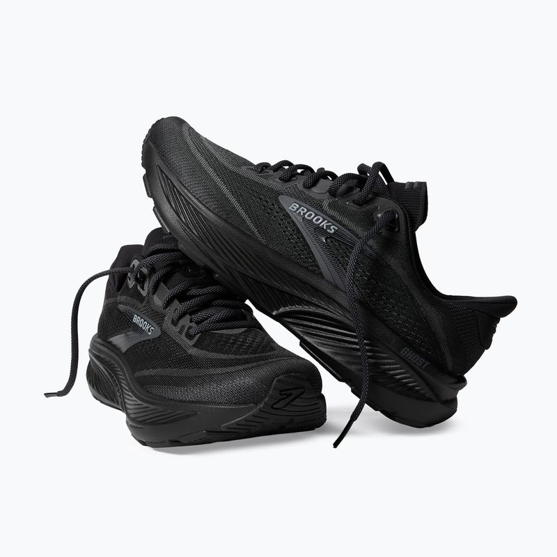 Buty do biegania męskie Brooks Ghost 18 black/black/ebony 13