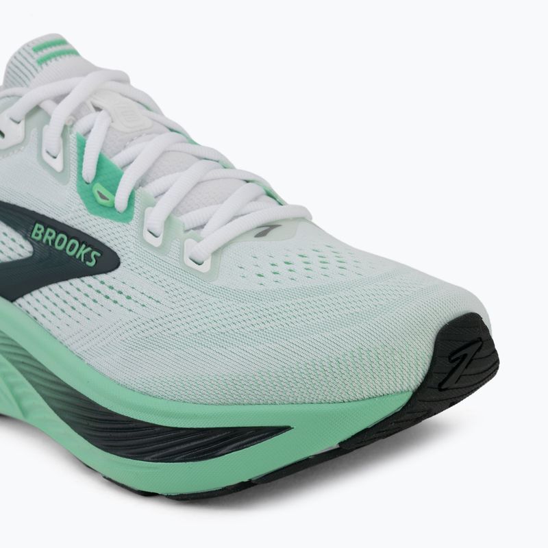 Buty do biegania męskie Brooks Ghost 18 white/spring bud/spruce 7