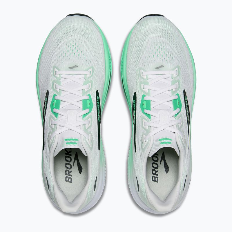 Buty do biegania męskie Brooks Ghost 18 white/spring bud/spruce 11