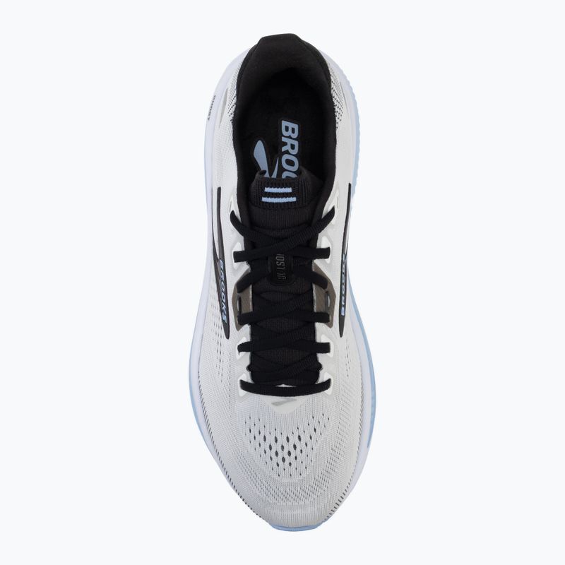 Buty do biegania męskie Brooks Ghost 18 white/black/open air 5