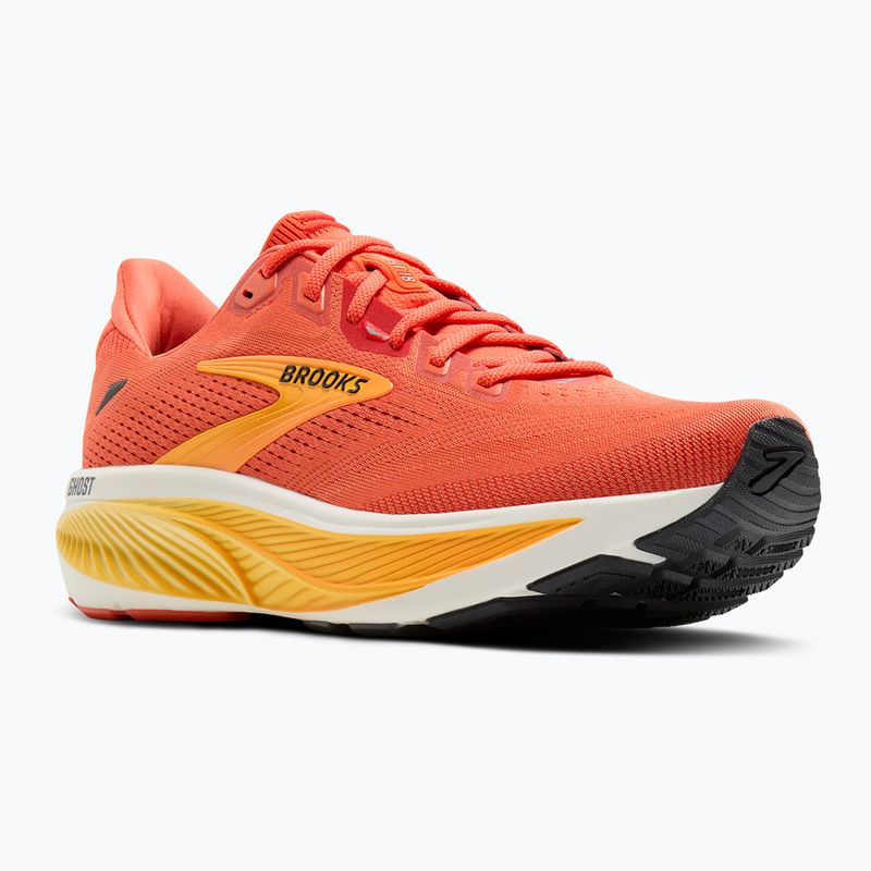Buty do biegania męskie Brooks Ghost 18 tigerlily/orange/pearl 8