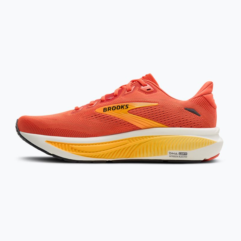Buty do biegania męskie Brooks Ghost 18 tigerlily/orange/pearl 10