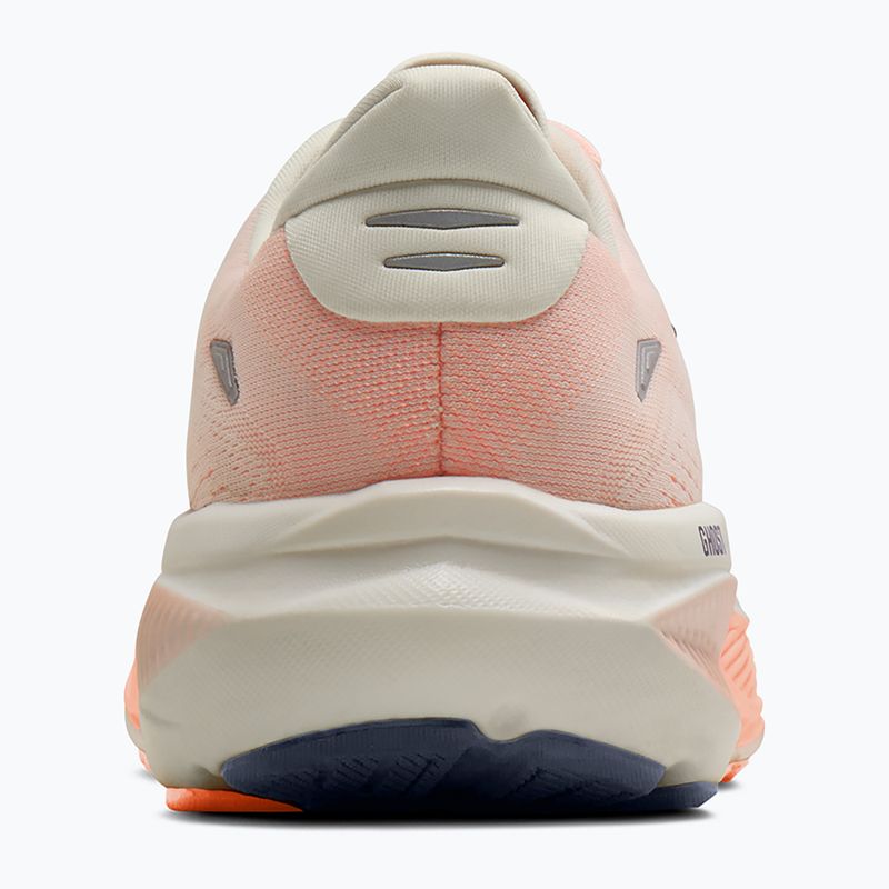 Buty do biegania damskie Brooks Ghost 18 star white/cyber peach/grey 12