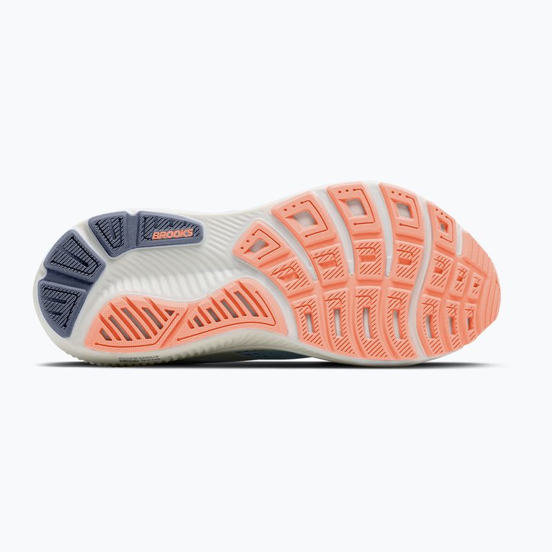Buty do biegania damskie Brooks Ghost 18 star white/cyber peach/grey 13