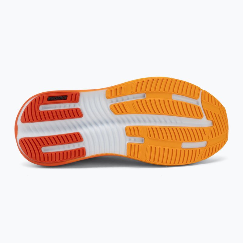 Buty do biegania męskie Brooks Ghost Max 4 white/orange/red 4