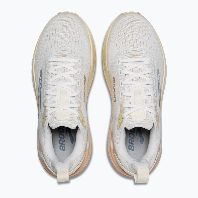Buty do biegania damskie Brooks Ghost Max 4 white/rose/rutabaga 12