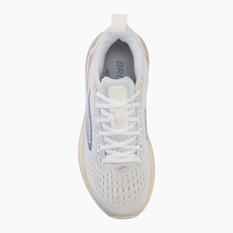 Buty do biegania damskie Brooks Ghost Max 4 white/rose/rutabaga 5